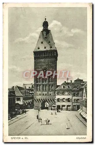 Cartes postales Speyer Altportel