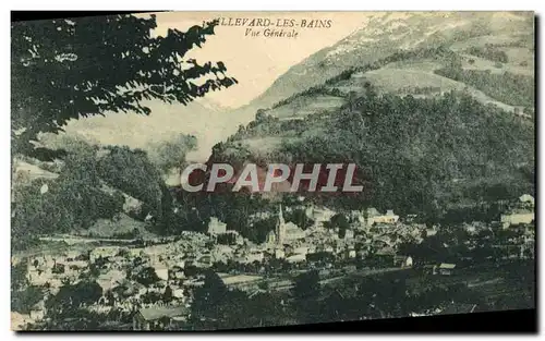 Cartes postales Allevard Les Bains Vue Generale