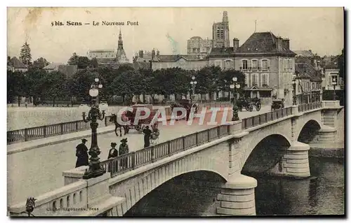 Cartes postales Sens Le Nouveau Pont