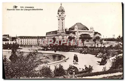 Ansichtskarte AK Limeges Nouvelle Gare de Limoges Benedictins