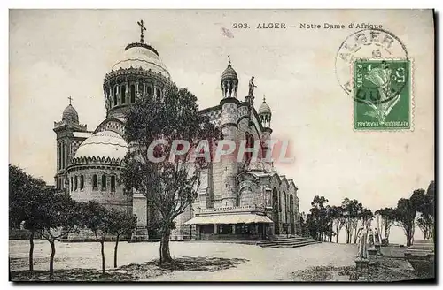 Cartes postales Alger Notre Dame d&#39Afrique