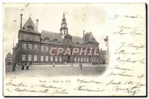 Cartes postales Reims Hotel de Ville