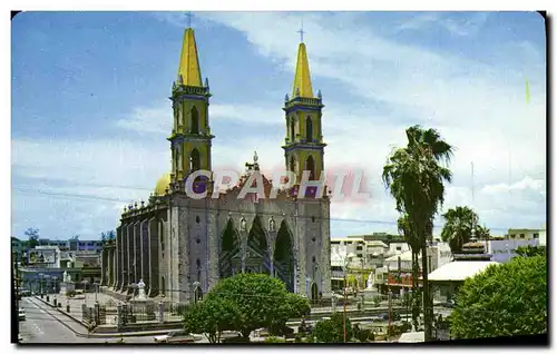 Cartes postales moderne Plaza De Armas Catedral Main Square Mexico