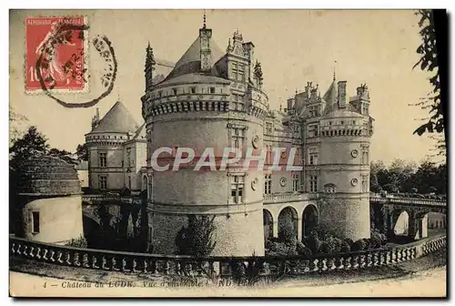 Cartes postales Chateau du Lude Vue Generale