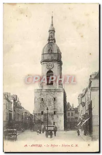 Cartes postales Amiens Le Beffroi