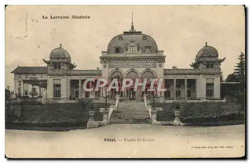 Cartes postales Vittel Facade du Casino