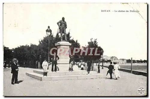 Cartes postales Royan La Statue de Pelletan