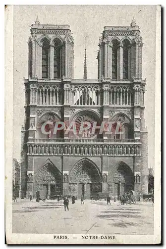 Cartes postales Paris Notre Dame