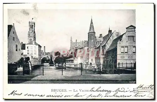 Cartes postales Bruges La Vache