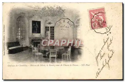 Ansichtskarte AK Chateau de Chantilly Maison de Silvie le rendez vous de chasse de Dreux