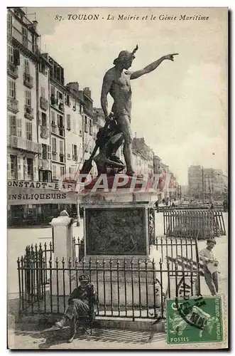 Ansichtskarte AK Toulon La Mairie et le Genie Maitime