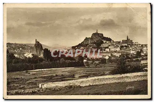 Cartes postales Le Puy Les Rochers Corneille et St Michel d&#39Aiguilhe