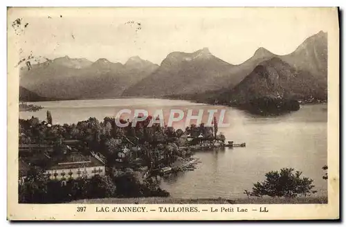 Ansichtskarte AK Lac d&#39Annecy Talloires Le Petit Lac