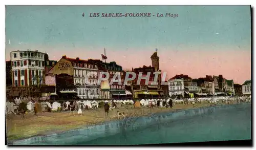 Cartes postales Les Sables d'Olonne La Plage