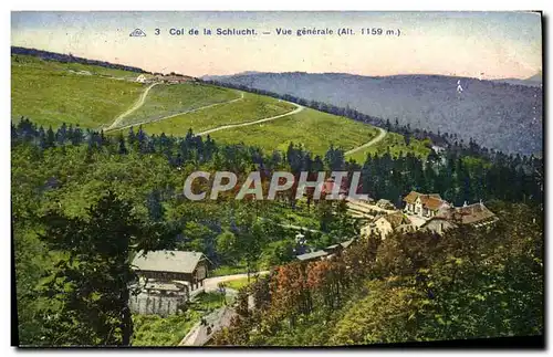 Ansichtskarte AK Col de la Schlucht Vue Generale