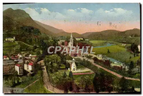 Cartes postales Lourdes Vue Prise du Chateau Fort