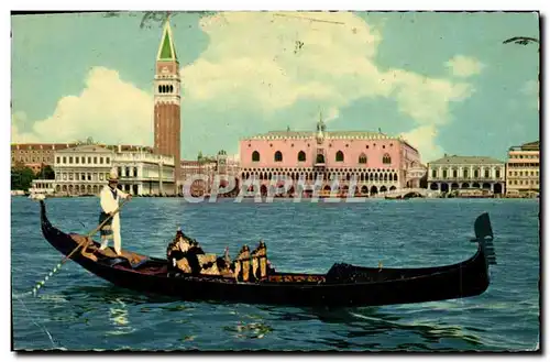 Cartes postales moderne Venezia Panorama e Gondola