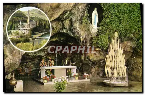 Cartes postales moderne Lourdes Grotte Miraculeuse