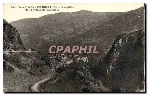 Cartes postales Les Pyrenees Pierrefitte Vue Prise de la Route de Cauterets