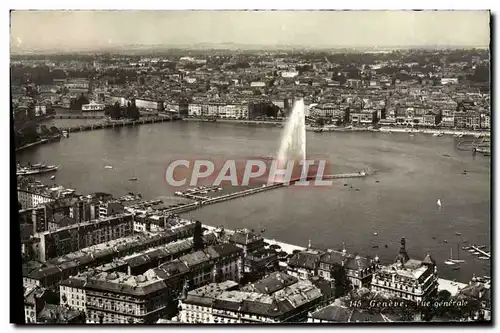 Cartes postales moderne Geneve Vue generale