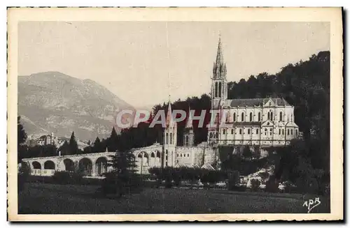 Cartes postales Lourdes La Basilique