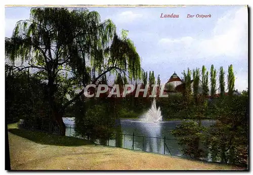 Cartes postales Landau Der Ostpark