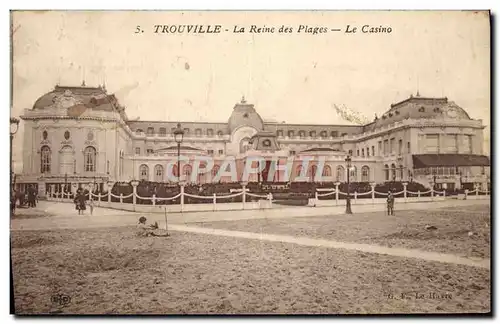 Ansichtskarte AK Trouville La Reine Des Plages Le Casino