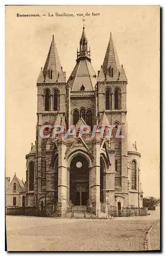 Cartes postales Bonsecour La Basilique Vue De Face