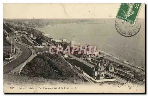 Ansichtskarte AK Le Havre Le Nice Havrais Et La Ville