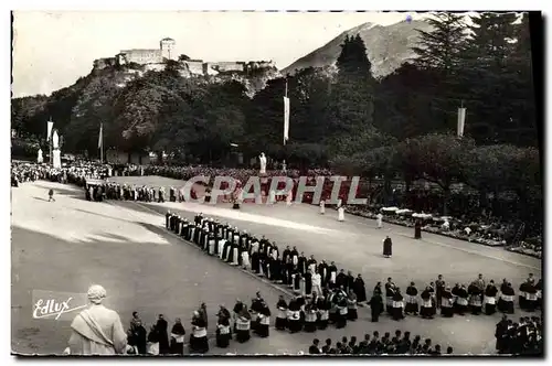 Cartes postales moderne Lourdes La Procession Et La Benediction Des Malades