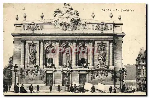 Cartes postales Lille Le Theatre