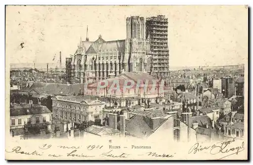 Cartes postales Reims Panorama