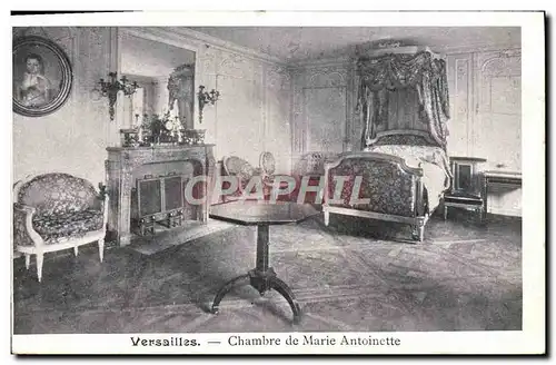 Ansichtskarte AK Versailles Chambre De Marie Antoinette