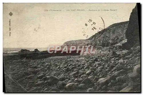 Cartes postales Cote d&#39Emeraude Cap Frehel Rochers De Chateau Renard