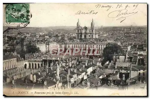 Cartes postales Nancy Panorama Pris De Saint Epvre