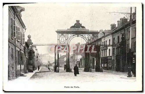 Ansichtskarte AK Porte De Paris Reims