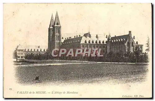 Cartes postales Vallee De La Meuse L&#39Abbaye De Maredsous