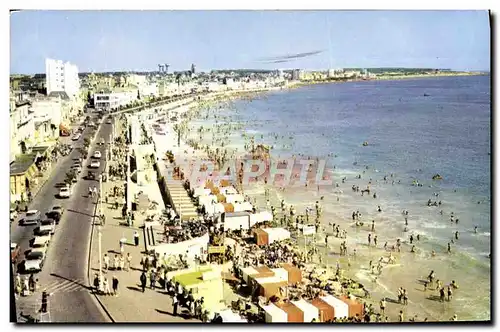 Moderne Karte Les Sables D&#39Olonne Le Rembai Et La Plage