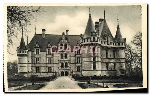 Ansichtskarte AK Chateau D&#39Azay Le Rideau Face Nord