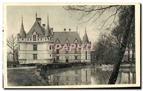 Ansichtskarte AK Chateau D&#39Azay Le Rideau Face Est