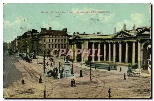 Cartes postales Bank Of Ireland And Dame Street Dublin