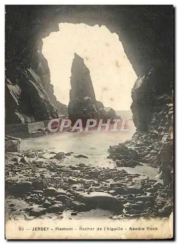 Cartes postales Jersey Plemont Rocher De l&#39Aiguille