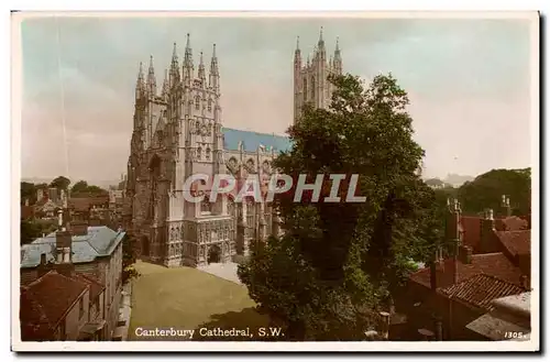 Cartes postales Canterbury Cathedral S W