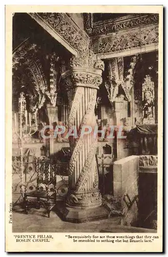 Cartes postales Prentice Pillar Roslin Chapel