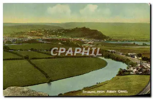 Cartes postales Stirling From Abbey Craig