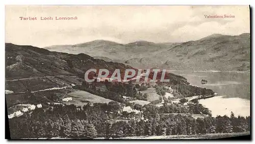 Ansichtskarte AK Tarbet Loch Lomoncd
