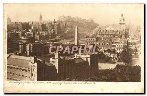 Cartes postales Edinburgh from the Calton Hill