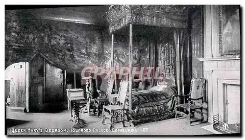 Cartes postales Queen Mary&#39s Bedroom Holyrood Palace Edinburgh