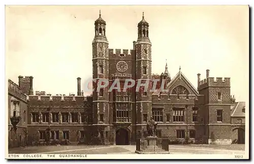 Ansichtskarte AK Eton College The Quadrangle