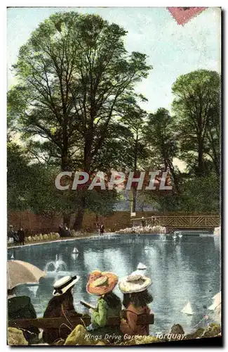 Cartes postales Kings Drive Gardens Torquay